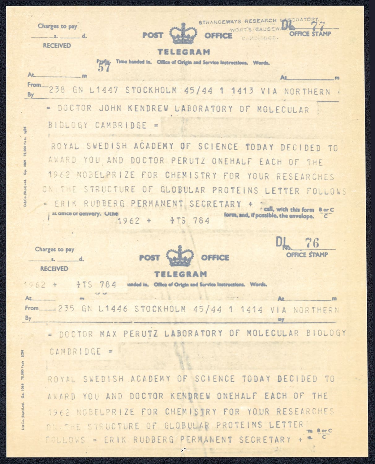 Yellowed paper with type-printed text.