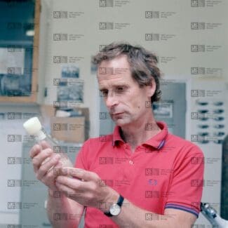 Peter Lawrence with LMB logo watermark overlay.