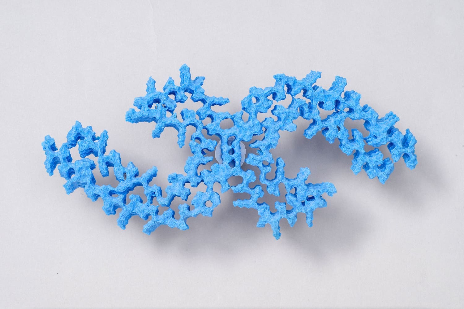 Blue structure as seen from above