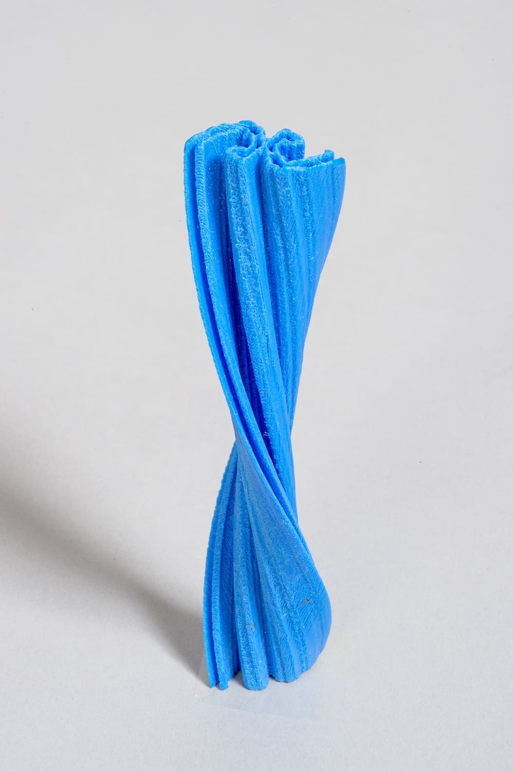 Blue spiralled structure