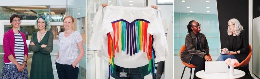 Colleagues engaged in diversity and inclusion initiatives.