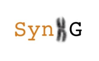 SynHG logo where the H is a chromosome