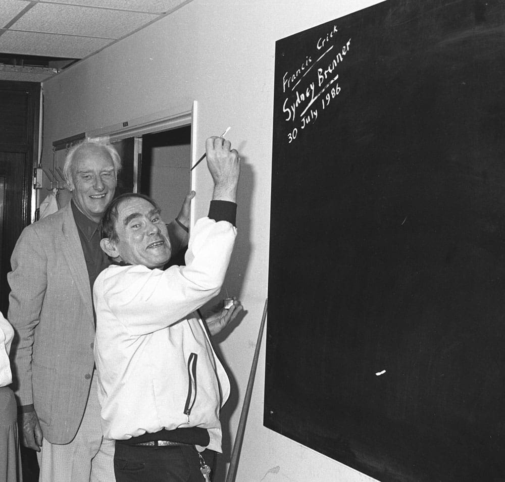 Sydney Brenner & Francis Crick