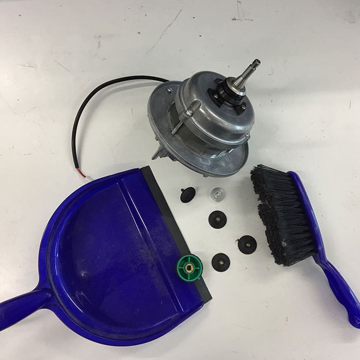 Clearing up leftover parts of a complex machine 