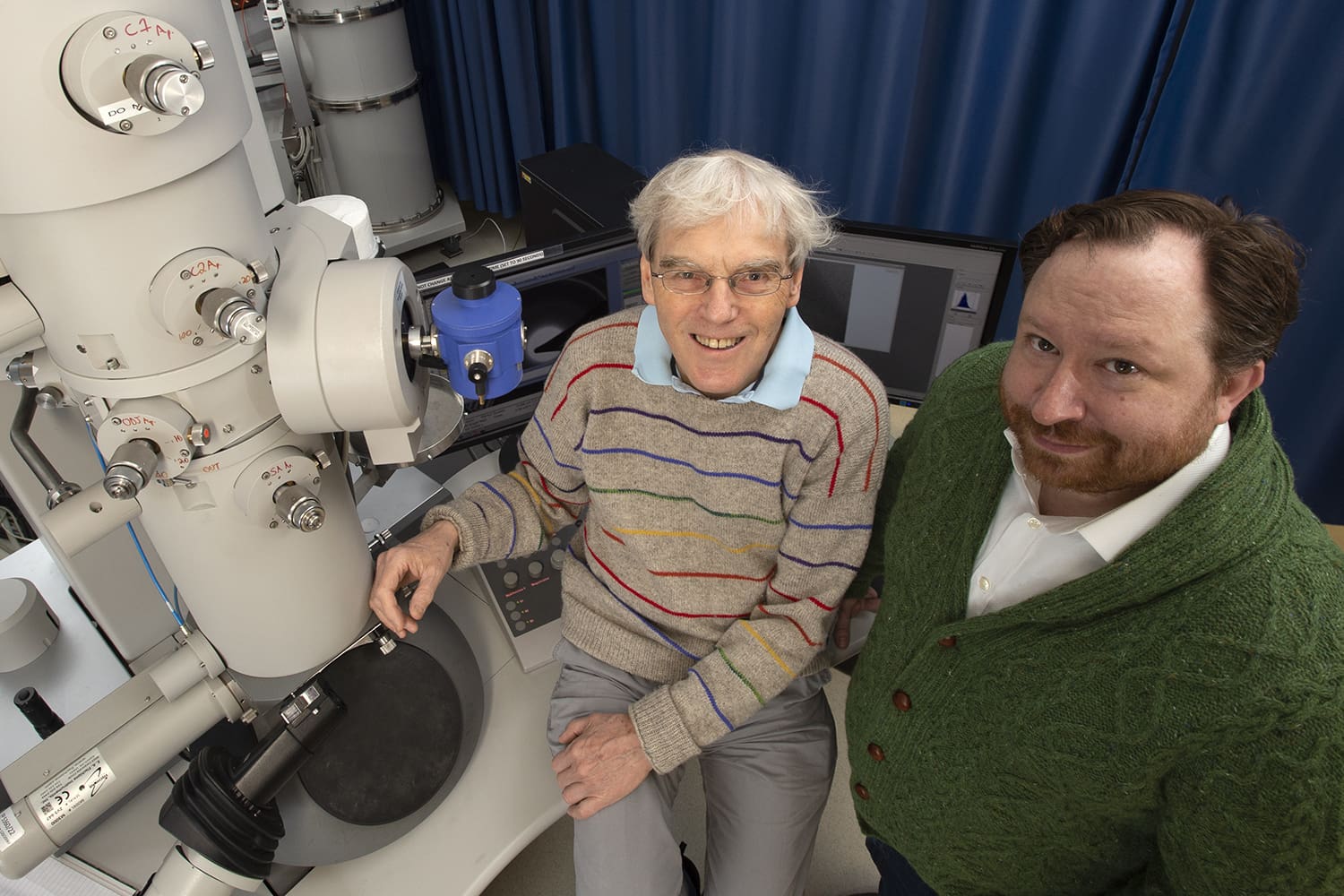 Richard Henderson (L) and Chris Russo 