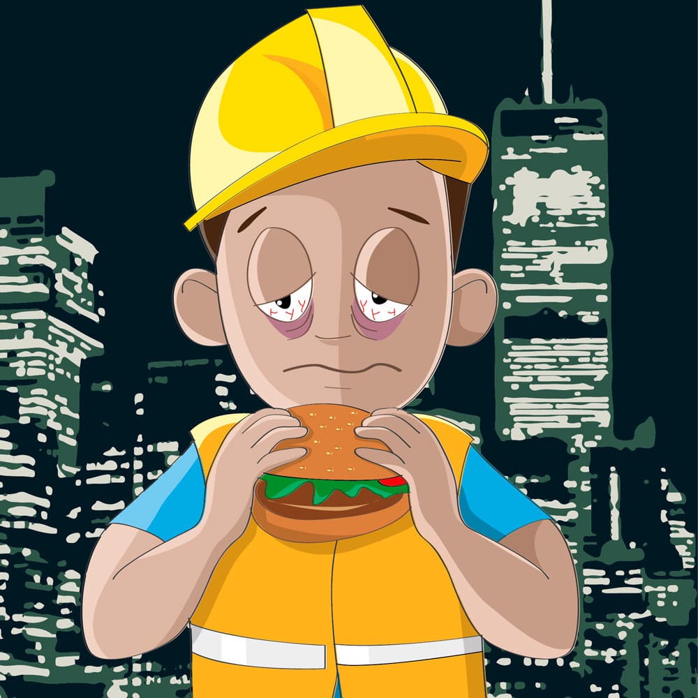 Eating at the wrong time causes increased levels of insulin to disrupt the body clock contributing to the adverse effects of shift-work on health