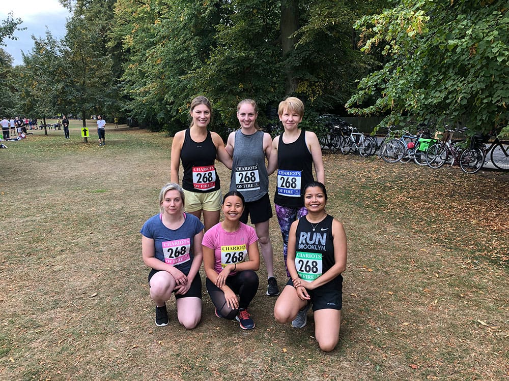 LMB’s first all-women relay running team