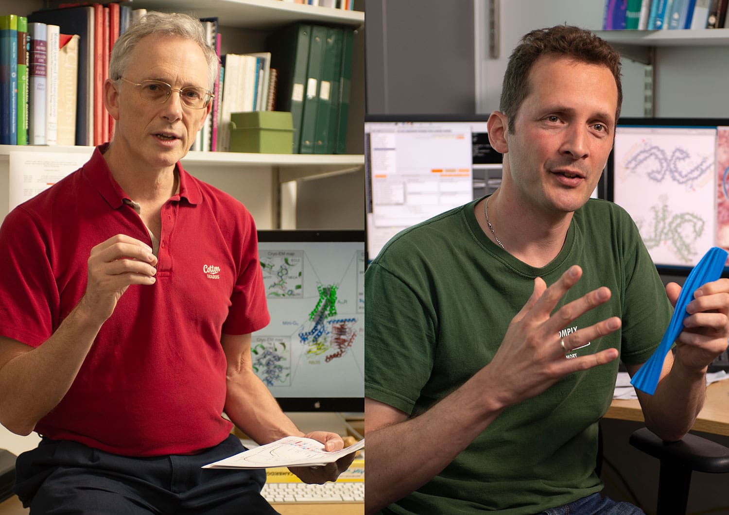 Chris Tate and Sjors Scheres