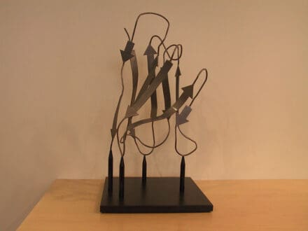 Chris Johnson’s wire metal sculpture