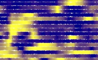 Heatmap illustrating the temporal activity of multiple transcription factors, where varying shades from blue to yellow indicate activity levels.
